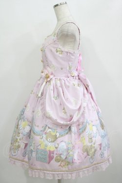 画像2: Angelic Pretty / Carnival in the Toy Boxジャンパースカート Free ピンク H-25-09-21-001-AP-OP-NS-ZH