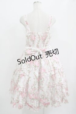 画像3: metamorphose / 【プラスサイズ】シャーロットティアードジャンパースカート プラスサイズ オフ白 H-25-09-21-004-ME-OP-NS-ZH