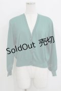 F&A / マーガレット釦UVカットニットカーディガン Free GREEN H-25-09-21-057-LO-TO-NS-ZH