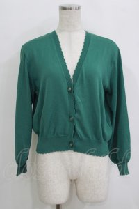 F&A / マーガレット釦UVカットニットカーディガン Free GREEN H-25-09-21-057-LO-TO-NS-ZH