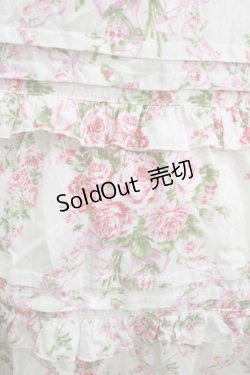 画像4: metamorphose / 【プラスサイズ】シャーロットティアードジャンパースカート プラスサイズ オフ白 H-25-09-21-004-ME-OP-NS-ZH