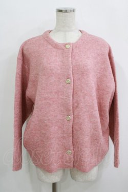 画像1: F&A / コクーンニットカーディガン Free CORAL PINK H-25-09-21-064-LO-TO-NS-ZH