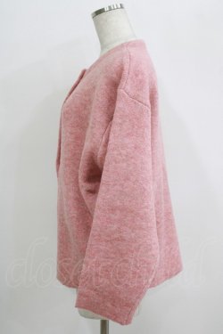 画像2: F&A / コクーンニットカーディガン Free CORAL PINK H-25-09-21-064-LO-TO-NS-ZH