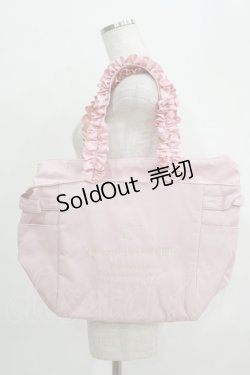 画像1: Maison de FLEUR / ゴルフ用ロッカーバッグ  ピンク H-25-09-21-066-LO-BG-NS-ZH