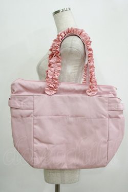 画像2: Maison de FLEUR / ゴルフ用ロッカーバッグ  ピンク H-25-09-21-066-LO-BG-NS-ZH