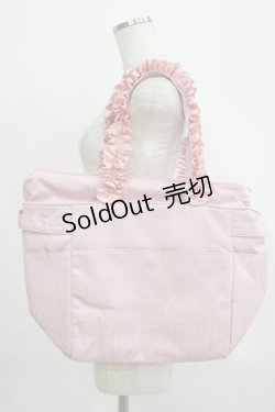 画像2: Maison de FLEUR / ゴルフ用ロッカーバッグ  ピンク H-25-09-21-066-LO-BG-NS-ZH