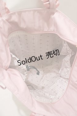 画像3: Maison de FLEUR / ゴルフ用ロッカーバッグ  ピンク H-25-09-21-066-LO-BG-NS-ZH