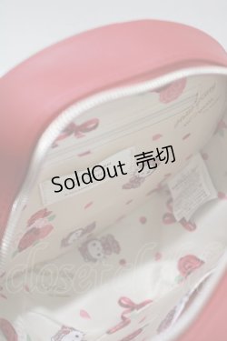 画像4: m petit by misako / サンリオキャラクターズコラボ ハローキティ ショルダーバッグ  レッド H-25-09-21-067-LO-BG-NS-ZH