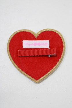 画像3: Angelic Pretty / Love Heartクリップ  レッド H-25-09-21-071-AP-AC-NS-ZH