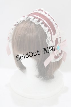 画像1: Hoshibako Works / 東方Project ×HoshibakoWorks アリス・マーガトロイド ヘッドドレス  ボルドー H-25-09-21-073-LO-AC-NS-ZH