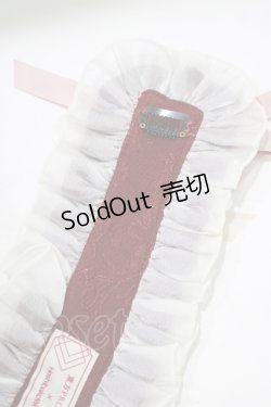 画像3: Hoshibako Works / 東方Project ×HoshibakoWorks アリス・マーガトロイド ヘッドドレス  ボルドー H-25-09-21-073-LO-AC-NS-ZH