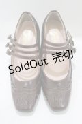 an another angelus / 多重ストラップパンプス S/22.5cm BROWN H-25-09-21-078-CA-SH-NS-ZH