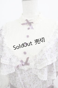 画像4: Innocent World / すみれの宝石箱ショール風ワンピース L スミレ柄パープル/Violet pattern Purple H-25-09-21-005-IW-OP-NS-ZH