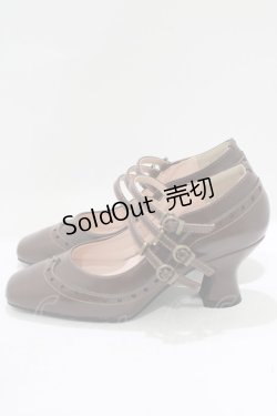 画像2: an another angelus / 多重ストラップパンプス S/22.5cm BROWN H-25-09-21-078-CA-SH-NS-ZH