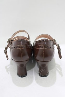 画像3: an another angelus / 多重ストラップパンプス S/22.5cm BROWN H-25-09-21-078-CA-SH-NS-ZH