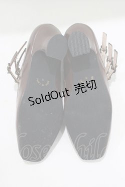 画像4: an another angelus / 多重ストラップパンプス S/22.5cm BROWN H-25-09-21-078-CA-SH-NS-ZH