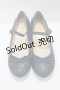 F&A / リボンストラップパンプス S/22.5〜23cm D/GREEN H-25-09-21-079-LO-SH-NS-ZH