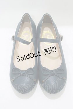 画像1: F&A / リボンストラップパンプス S/22.5〜23cm D/GREEN H-25-09-21-079-LO-SH-NS-ZH