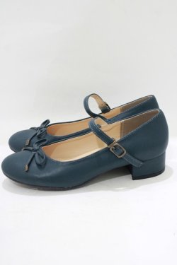 画像2: F&A / リボンストラップパンプス S/22.5〜23cm D/GREEN H-25-09-21-079-LO-SH-NS-ZH