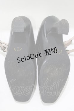 画像4: an another angelus / 多重ストラップパンプス S/22.5cm BLACK H-25-09-21-080-CA-SH-NS-ZH