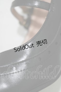 画像5: an another angelus / 多重ストラップパンプス S/22.5cm BLACK H-25-09-21-080-CA-SH-NS-ZH