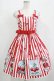 画像1: Angelic Pretty / Cherry Stampジャンパースカート Free レッド H-25-09-21-007-AP-OP-NS-ZH (1)