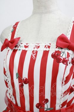 画像5: Angelic Pretty / Cherry Stampジャンパースカート Free レッド H-25-09-21-007-AP-OP-NS-ZH