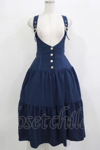 axes femme POETIQUE / ティアードジャンスカ M ネイビー H-25-09-21-013-AX-OP-NS-ZH