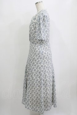 画像2: an another angelus / ヨークデザインフレンチローズ柄ワンピース Free OFF×BL H-25-09-21-021-CA-OP-NS-ZH