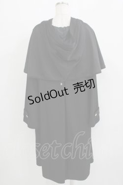 画像3: Amavel / Fantasic Vampireケープ付きローブ Free ブラック H-25-09-21-023-CA-JA-NS-ZH