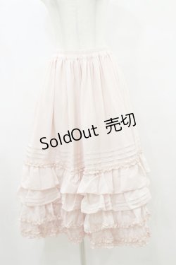 画像1: Little Dipper（海外ロリータブランド） / 桔梗スカート ペチコート /5段連結取り外し可能 5段セット Free ピンク H-25-09-22-047-EL-SK-NS-ZH