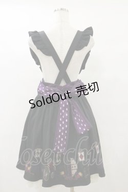 画像2: Amavel / 大正浪漫の夢紀行ミドルスカート Free ブラック H-25-09-22-050-CA-SK-NS-ZH