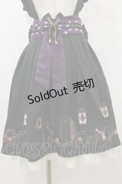 画像3: Amavel / 大正浪漫の夢紀行ミドルスカート Free ブラック H-25-09-22-050-CA-SK-NS-ZH