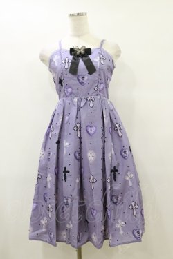 画像1: axes femme kawaii / ロージークロスジャンスカ M ラベンダー H-25-09-22-053-AX-OP-NS-ZH