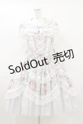 metamorphose / 【プラスサイズ】フローレンスケープ付きジャンパースカート プラスサイズ ミント H-25-09-22-054-ME-OP-NS-ZH