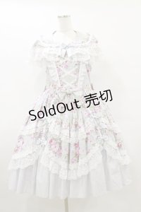 metamorphose / 【プラスサイズ】フローレンスケープ付きジャンパースカート プラスサイズ ミント H-25-09-22-054-ME-OP-NS-ZH