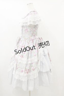 画像3: metamorphose / 【プラスサイズ】フローレンスケープ付きジャンパースカート プラスサイズ ミント H-25-09-22-054-ME-OP-NS-ZH