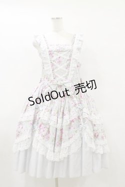 画像5: metamorphose / 【プラスサイズ】フローレンスケープ付きジャンパースカート プラスサイズ ミント H-25-09-22-054-ME-OP-NS-ZH