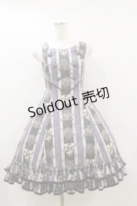 ALICE and the PIRATES / St.Lily Wolf〜狼騎士と百合の誓い〜柄ジャンパースカートI Free ブラック H-25-09-22-055-PA-OP-NS-ZH