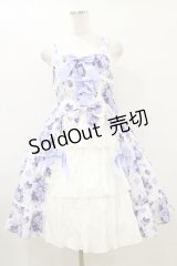 BABY,THE STARS SHINE BRIGHT / シュガーブーケ〜永遠の乙女の憧れ〜柄ジャンパースカートIII Free ラベンダー H-25-09-22-056-BA-OP-NS-ZH