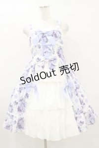 BABY,THE STARS SHINE BRIGHT / シュガーブーケ〜永遠の乙女の憧れ〜柄ジャンパースカートIII Free ラベンダー H-25-09-22-056-BA-OP-NS-ZH