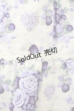 画像4: BABY,THE STARS SHINE BRIGHT / シュガーブーケ〜永遠の乙女の憧れ〜柄ジャンパースカートIII Free ラベンダー H-25-09-22-056-BA-OP-NS-ZH