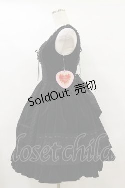 画像3: BABY,THE STARS SHINE BRIGHT / 別珍レースフリルジャンパースカート Free ブラック H-25-09-22-057-BA-OP-NS-ZH