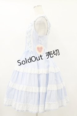 画像3: BABY,THE STARS SHINE BRIGHT / ミルフィーユジャンパースカート Free サックス H-25-09-22-058-BA-OP-NS-ZH