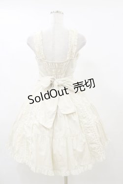 画像2: Innocent World / お花畑ジャンパースカート Free 生成り H-25-09-22-064-IW-OP-NS-ZH