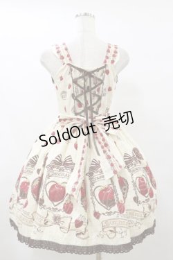 画像2: BABY,THE STARS SHINE BRIGHT / Strawberry Loves Chocolate柄ジャンパースカートI Free  H-25-09-22-067-BA-OP-NS-ZH