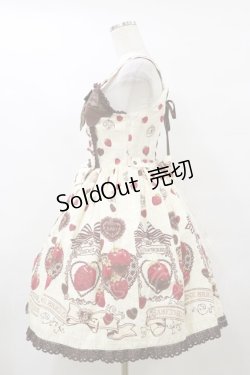 画像3: BABY,THE STARS SHINE BRIGHT / Strawberry Loves Chocolate柄ジャンパースカートI Free  H-25-09-22-067-BA-OP-NS-ZH