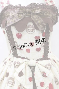 画像4: BABY,THE STARS SHINE BRIGHT / Strawberry Loves Chocolate柄ジャンパースカートI Free  H-25-09-22-067-BA-OP-NS-ZH