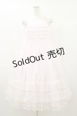 Angelic Pretty / Brilliant Tulleジャンパースカート Free ピンク H-25-09-22-070-AP-OP-NS-ZH