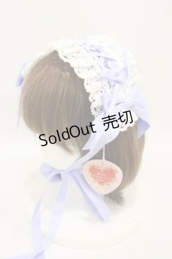 画像1: BABY,THE STARS SHINE BRIGHT / シュガーブーケ〜永遠の乙女の憧れ〜柄ヘッドドレス  ラベンダー H-25-09-22-012-BA-AC-NS-ZH